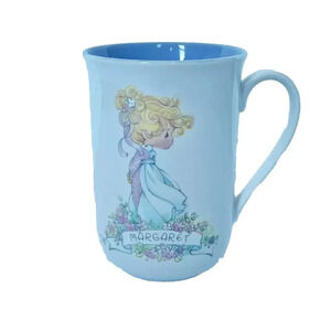 Vtg Precious Moments Margaret Coffee Mug Cup 1989 Enesco Gift 4" Mug